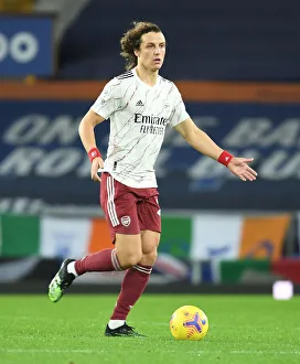 Everton V Arsenal 2020-21 Prints: David Luiz in Action: Everton vs Arsenal, Premier League 2020-21