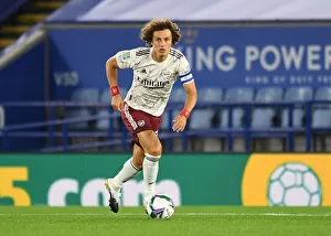 David Luiz in Action: Leicester City vs Arsenal, Carabao Cup 2020-21