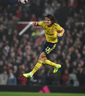 David Luiz in Action: Manchester United vs. Arsenal - Premier League Showdown (2019-20)