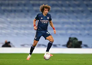 Manchester City V Arsenal 2020-21 Prints: David Luiz: Arsenal Star in the Spotlight vs Manchester City (2020-21 Premier League)