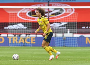 David Luiz in FA Cup Action: Arsenal vs. Sheffield United
