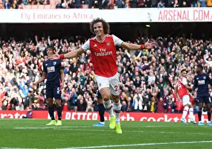 Arsenal V AFC Bournemouth 2019-20 Prints: David Luiz Stunner: Arsenal's Dramatic Victory Over AFC Bournemouth in the Premier League 2019-20