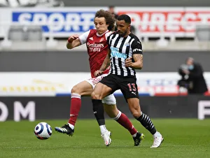 David Luiz vs Callum Wilson: A Battle in Empty St. James Park - Newcastle United vs Arsenal, Premier League 2021