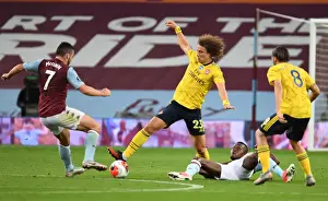 David Luiz vs John McGinn: Intense Battle in Aston Villa vs Arsenal FC Premier League Clash