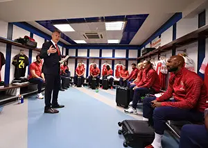 Real Madrid Legends V Arsenal Legends 2018-19 Prints: David O'Leary Leads Arsenal Legends at Real Madrid's Bernabeu
