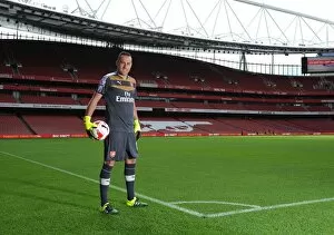 David Ospina (Arsenal). Arsenal 1st Team Photcall and Training Session. Emirates Stadium