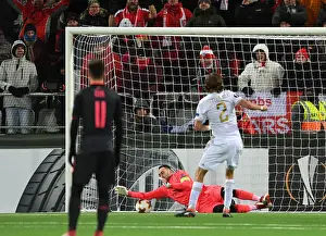 Ostersunds V Arsenal 2017-18 Prints: David Ospina Saves Penalty Against Ostersunds FK in Europa League