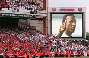 Images Dated 11th May 2006: David Rocastle (Ex Arsenal Player) is remembered by the fans