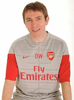 1st Team Player Images 2009-10 Collection: David Wales (Arsenal physio)