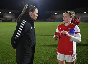 Arsenal Women V Brighton And Hove Albion Women 2021-22 Prints: Decider Showdown: Arsenal Women vs Brighton Hove Albion Women at FA WSL