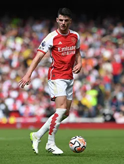 Declan Rice in Action: Arsenal vs. Nottingham Forest, Premier League 2023-24