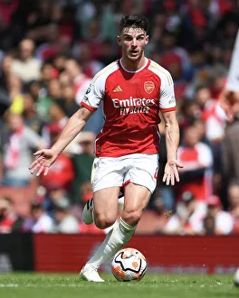 Arsenal V Nottingham Forest 2023-24 Prints: Declan Rice in Action: Arsenal vs. Nottingham Forest, Premier League 2023-24
