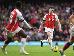 Declan Rice in Action: Arsenal vs Sheffield United, Premier League 2023-24