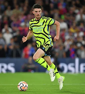 Declan Rice in Action: Crystal Palace vs. Arsenal, 2023-24 Premier League