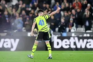 Declan Rice in Defeat: Arsenal Fall to West Ham in Carabao Cup