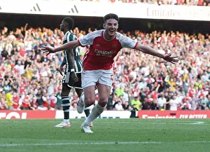 Declan Rice Scores the Decisive Goal: Arsenal Tops Manchester United in the 2023-24 Premier League Clash at Emirates Stadium