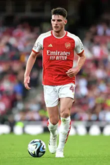 Arsenal V AS Monaco 2023-24 Prints: Declan Rice Shines: Arsenal's Dominant Performance Against AS Monaco in the Emirates Cup 2023-24