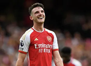 Declan Rice's Emotional Moment: Arsenal vs. Nottingham Forest in 2023-24 Premier League