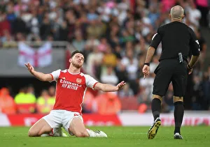 Declan Rice's Emotional Reaction: Arsenal vs. Fulham (2023-24)