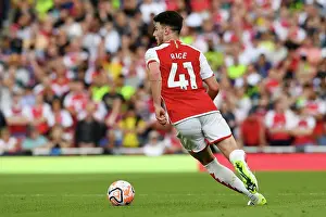 Arsenal V Fulham 2023-24 Prints: Declan Rice's Stunner: Arsenal's Dramatic Win Against Fulham in the 2023-24 Premier League