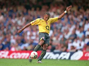 Defiant Gilberto Leads Arsenal to FA Community Shield Victory at Millennium Stadium, 2005