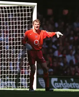 Defiant Lehmann in FA Community Shield Loss to Chelsea at The Millennium Stadium (2005)