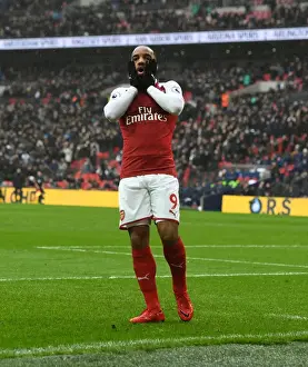 Tottenham Hotspur V Arsenal 2017-18 Prints: Dejected Alex Lacazette: Last-Minute Miss Seals Draw Against Tottenham