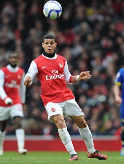 Images Dated 8th January 2011: Denilson (Arsenal). Arsenal 1: 1 Leeds United, FA Cup 3rd Round, Emirates Stadium