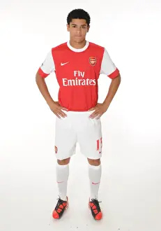 Previous Season Players Prints: Denilson (Arsenal). Arsenal 1st Team Photocall and Membersday