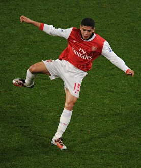 Arsenal V Leyton Orient FA Cup Replay 2010-11 Prints: Denilson (Arsenal). Arsenal 5: 0 Leyton Orient, FA Cup Fifth Round Replay