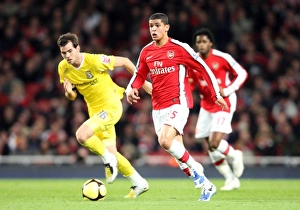 Denilson (Arsenal) Joe Ledley (Cardiff)
