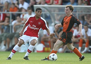 Burgenland XI V Arsenal Prints: Denilson (Arsenal) Junuz Foric (Burgenland)