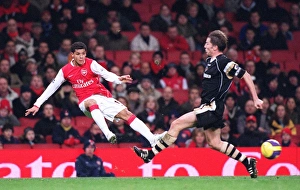 Denilson (Arsenal) Matt Holland (Charlton)