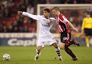 Denilson (Arsenal) Nick Montgomery (Sheff)