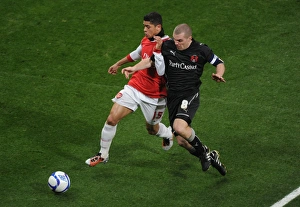 Denilson (Arsenal) Stephen Dawson (Orient). Arsenal 5:0 Leyton Orient, FA Cup Fifth Round Replay Denilson (Arsenal) Stephen Dawson (Orient). Arsenal 5:0 Leyton Orient, FA Cup Fifth Round Replay