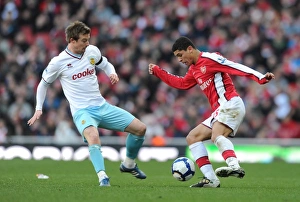 Denilson (Arsenal) Wade Elliott (Burnley). Arsenal 3:1 Burnley, Barclays Premier League Denilson (Arsenal) Wade Elliott (Burnley). Arsenal 3:1 Burnley, Barclays Premier League