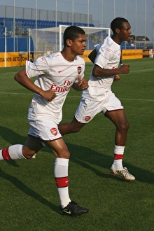 Denilson and Gavin Hoyte (Arsenal)