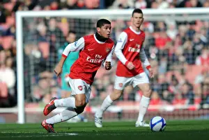 Arsenal V Huddersfield Town - FA Cup Prints: Denilson Scores the Winner: Arsenal Triumphs over Huddersfield Town in FA Cup 4th Round at Emirates Stadium