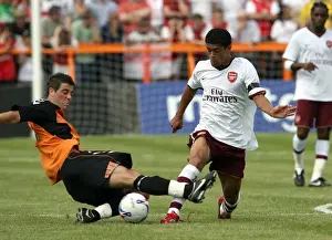Barnet V Arsenal 2007-08 Prints: Denilson Shines: Arsenal's 2-0 Pre-Season Victory Over Barnet, 2007