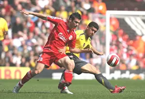 Denilson vs. Gonzalez: Liverpool's 4-1 Victory Over Arsenal in the Barclays Premiership, Anfield, 2007