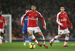 Arsenal V Chelsea 2009-10 Prints: Denilson's Disappointment: Arsenal 0-3 Chelsea