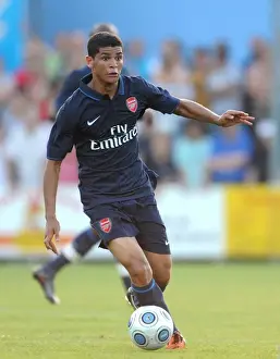SC Columbia V Arsenal 2009-10 Prints: Denilson's Dominance: Arsenal Thrash SC Columbia 7-1 in Vienna Pre-Season Friendly