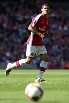 Arsenal V Manchester City 2008-09 Prints: Denilson's Dominance: Arsenal's 2-0 Victory Over Manchester City