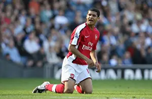 Blackburn Rovers V Arsenal 2008-9 Prints: Denilson's Dominance: Arsenal's 4-0 Victory Over Blackburn Rovers