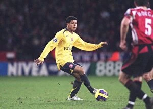 Sheffield United v Arsenal 2006-07 Collection: Denilson's Gritty Win: Arsenal's 1-0 Victory Over Sheffield United, FA Premiership, 29/12/06