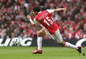 Arsenal V Chelsea, Carling Cup Final Prints: Denilson's Heartbreak: Arsenal's 1:2 Defeat to Chelsea in the Carling Cup Final