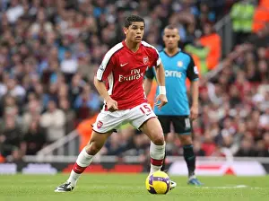 Arsenal V Aston Villa 2008-09 Prints: Denilson's Struggle: Arsenal's 0-2 Defeat to Aston Villa, November 2008