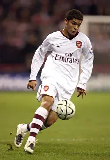 Sheffield United V Arsenal 2007-08 Prints: Denilson's Triumph: Arsenal's 3-0 Carling Cup Victory over Sheffield United
