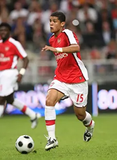 Ajax V Arsenal Prints: Denilson's Triumph: Arsenal's 3-2 Victory Over Ajax at Amsterdam Arena, 2008