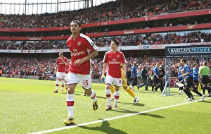 Arsenal V Middlesbrough 2008-09 Prints: Denilson's Victory: Arsenal 2-0 Middlesbrough